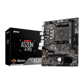 Imagem da oferta Placa-mãe Msi A520m-a Pro Am4 Matx Ddr4 Hdmi Dvi M.2