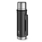 Imagem da oferta Garrafa Térmica Electrolux 1L Preta Sense To Go Antivazamentos