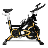 Imagem da oferta Bicicleta Spinning Com Roda De Inércia De 13kg Wct Fitness Original Cor Preto Pretoamarelo