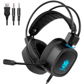 Imagem da oferta Headset Gamer Champion S100 RGB 7.1 Canais 3.5mm/USB com Fio