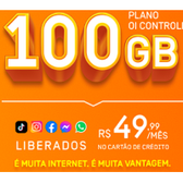Imagem da oferta OI Controle 100GB Mensal por