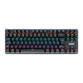 Imagem da oferta Teclado Mecanico Mancer Shade MK3, Rainbow, Switch Huano Vermelho, Preto