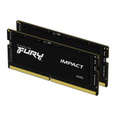 Imagem da oferta Memória RAM Para Notebook DDR5 Kingston Fury Impact 32GB (2x16GB) 4800MHz CL38 - KF548S38IBK2-32