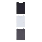 Imagem da oferta Kit 3 Camisetas Básicas Brasa Pica Pau Bordado Reserva