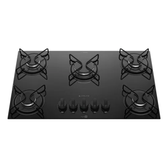 Imagem da oferta Cooktop 5 Bocas Atlas Agile Up com Mesa De Vidro A Gás Preto Bivolt