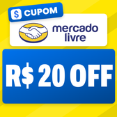 Imagem da oferta Cupom Mercado Livre: R$ 20 OFF acima de R$ 219 em todo o site
