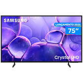 Imagem da oferta Smart TV 75" Samsung 4K UHD Crystal 75U8600F Tizen 3 HDMI