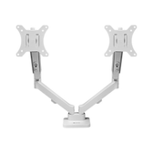 Imagem da oferta Suporte Articulado Para 2 Monitores 13 A 32 Pistão A Gás Zinnia Nimbo 210 Branco