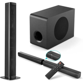 Imagem da oferta Soundbar 2.1 Canais Home Theater - 3D Surround 360° RMS 80WMAX 360W Subwoofer Incluso + Controle Remoto Bluetooth+H