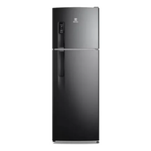 Imagem da oferta Geladeira Electrolux Frost Free 380L AutoSense Inverter Black Inox Look (IF41B) 127v