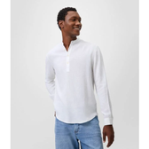 Imagem da oferta Camisa Comfort Bata em Linho com Gola Padre