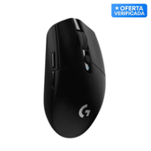 Imagem da oferta Mouse Gamer Sem Fio Logitech G305 LIGHTSPEED 12000 DPI 6 Botões Preto - 910-005281