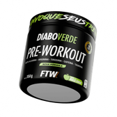 Imagem da oferta Pré Treino Pre Workout DIABO VERDE Pote 150g Sabor Energético FTW