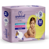 Imagem da oferta Fralda Amorável Descartável Infantil M - 30 Unidades