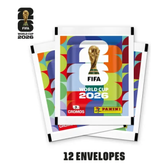 Imagem da oferta Kit 12 Envelopes com 84 figurinhas - Copa do Mundo 2026
