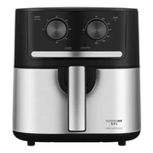 Imagem da oferta Fritadeira Air Fryer 5,5l Cyclone Preto E Inox Midea