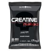 Imagem da oferta Creatine Turbo Refil - 1Kg - Sem sabor - BlackSkull - Creatina Monohidratada em pó com carboidrato para melhor absorç