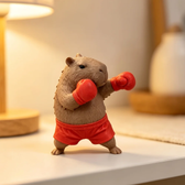 Imagem da oferta Ornamento de Capivara Fofo Decoração de Mesa de Escritório Decoração de Carro Modelo Animal Criativo