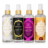 Imagem da oferta Kit Com 4 Body Splash Arabe Deocolonia Perfume Desodorante Corporal Soul Allibah Rouge Luxury Black Attaff Rose Royal Blanc 200ml