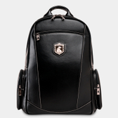 Imagem da oferta Mochila de Couro Legítimo Nordweg Águia Italiano Preto - para Notebooks até 15.6" - Nw074a-IP