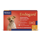Imagem da oferta Virbac Endogard Vermífugo para Cães até 10 kg com 2 Comprimidos