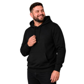 Imagem da oferta Moletom Masculino Canguru Capuz Preto