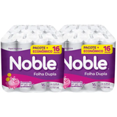 Imagem da oferta Kit Papel Higiênico Folha Dupla Noble