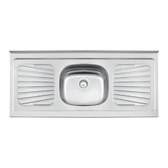 Imagem da oferta Pia Para Cozinha Tramontina 93041526 Raggi Em Aço Inox