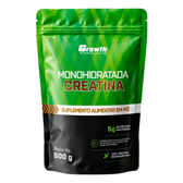 Imagem da oferta Creatina Monohidratada 500g Pouch - Growth Supplements Sem Sabor