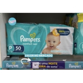 Imagem da oferta Fralda Pampers Confort Sec P 50 Unidades