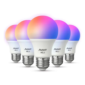 Imagem da oferta Kit 05 Lâmpada Inteligente Avant 10W RGB