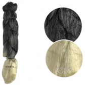 Imagem da oferta Cabelo Para Tranças Box Braids Jumbo Ombré Hair Ser Mulher 65cm Pacote 399 Gramas Cor Preto com Loiro Claríssimo T1B/613