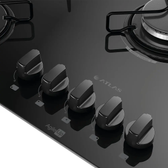 Imagem da oferta Cooktop 5 Bocas A Gás Atlas Agile Up Mega Chama Preto