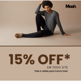 Imagem da oferta Troque 10 Pontos por até 15% de Desconto no Site da Mash