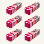Imagem da oferta Kit 6 Colmeia Organizadora Pp Calcinha Cueca Roupa De Bebê Branco