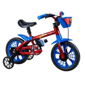 Imagem da oferta Bicicleta Infantil Aro 12 Nathor Homem Aranha 2 Menino 2-5Anos