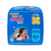 Imagem da oferta Fralda Turma da Monica Baby Giga XXG 50 Unidades