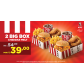 Imagem da oferta 2 Big Box Cheddar Melt