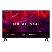 Imagem da oferta Smart Tv Semp 32 Led Hd Android Tv Wifi Bluetooth 2 Hdmi Google Tv 60hz Hdr10 32s42