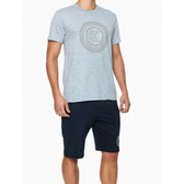 Imagem da oferta Camiseta Estampa Icon Cinza Mescla Calvin Klein - Masculina