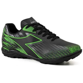 Imagem da oferta Chuteira Unissex Diadora Squadra III Society Preto e Cinza