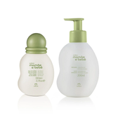 Imagem da oferta Kit Mamãe e Bebê Água de Colônia e Sabonete Líquido da Cabeça aos Pés (2 produtos)