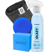 Imagem da oferta Glazy 500ml Vonixx Limpador Restaurador Vidros 4 Em 1 Redutor Atrito Pano 40x40 Js Aplicador de Espuma
