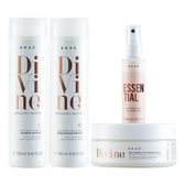 Imagem da oferta Divine Shampoo + Condicionador + Másc + Mini Essential 200 G- Braé
