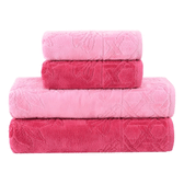 Imagem da oferta Jogo de Toalhas Buddemeyer Village Banho Rosa/Rosa Chic 4 peças