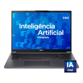 Imagem da oferta Notebook Touchscreen Acer Aspire A16-71MT-75Z5 Com IA Intel Core Ultra 7 155U 16GB RAM 512SSD 16 Windows 11