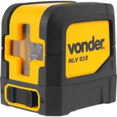 Imagem da oferta Nível Laser de Linhas Cruz Vonder Nlv 010 Alto Nivelador 10m A Bateria Cor PretoAmarelo