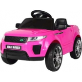 Imagem da oferta Mini Carro Elétrico Infantil Controle Remoto FrenteRé Bateria 6V Bluetooth Maxi Rover Maxi Toys (Rosa)