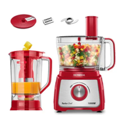 Imagem da oferta Multiprocessador Turbo Chef 5 em 1 Mondial MPN-01-R 127V 1000W Vermelho