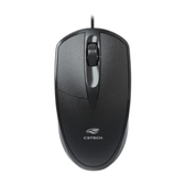 Imagem da oferta Mouse USB C3Tech MS-31BK Óptico 1000 DPI